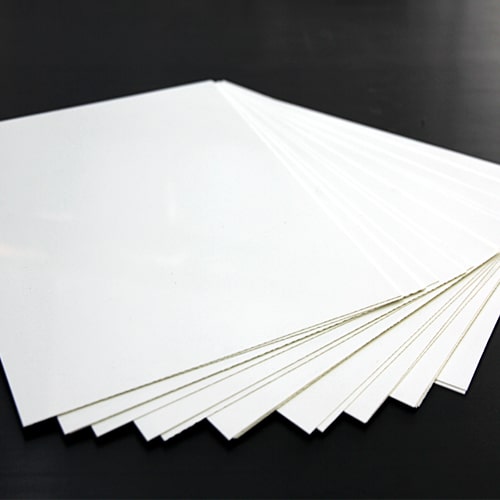 Белый сплошной листовой ПВХ 0.15x700x1000 мм PENTAPRINT PR-M180-09